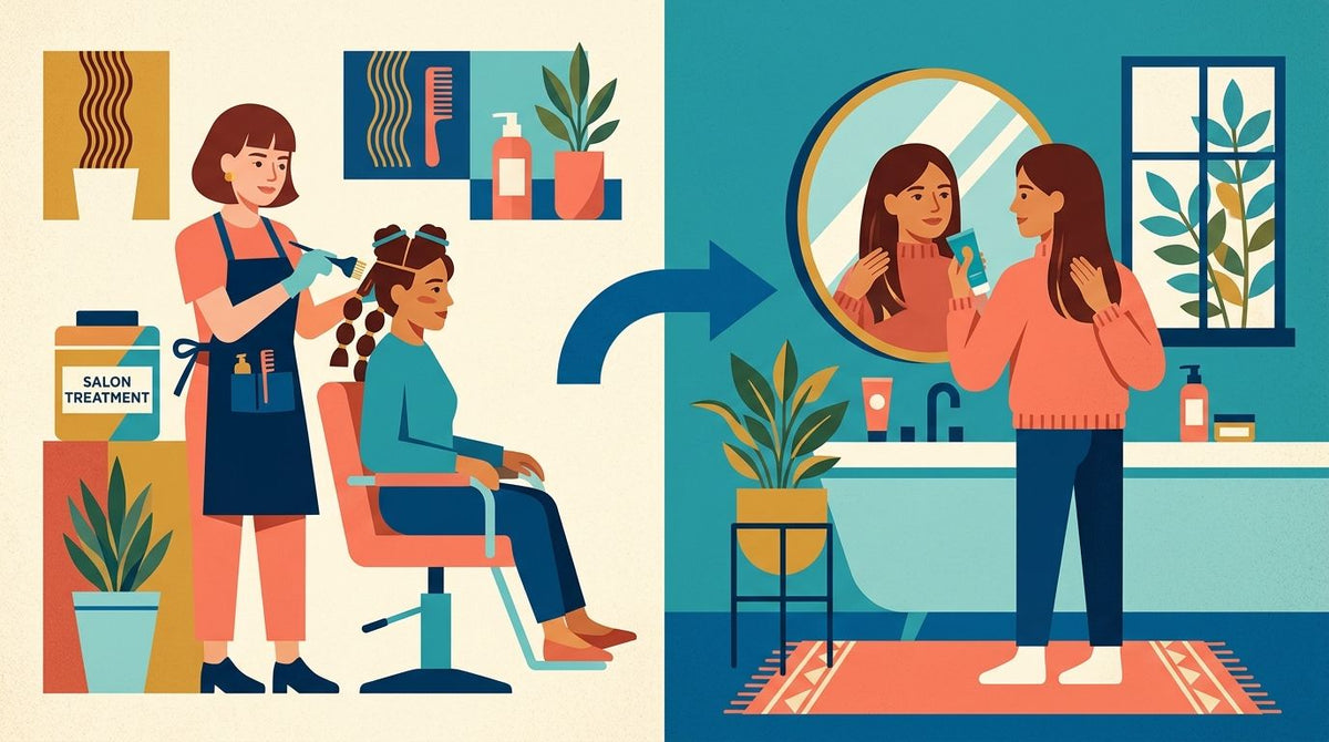 Salon K18 treatment to daily leave-in: complete 2026 workflow