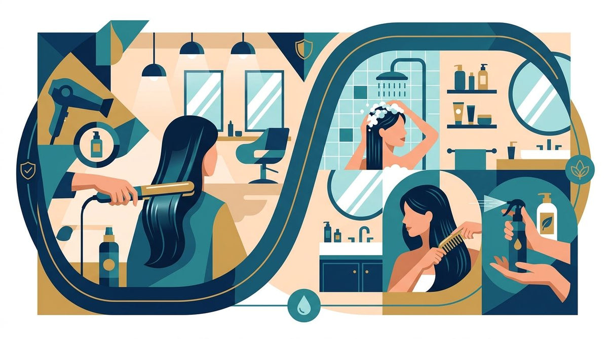Salon keratin treatment to home aftercare: complete 2026 workflow