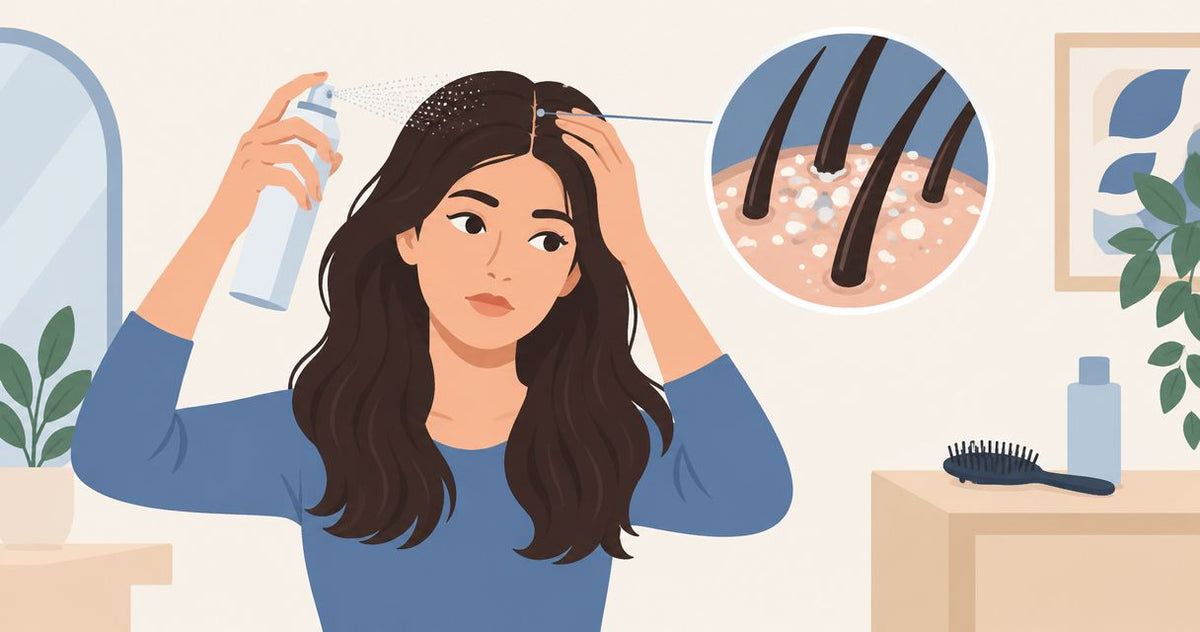 Does dry shampoo cause scalp buildup over time?