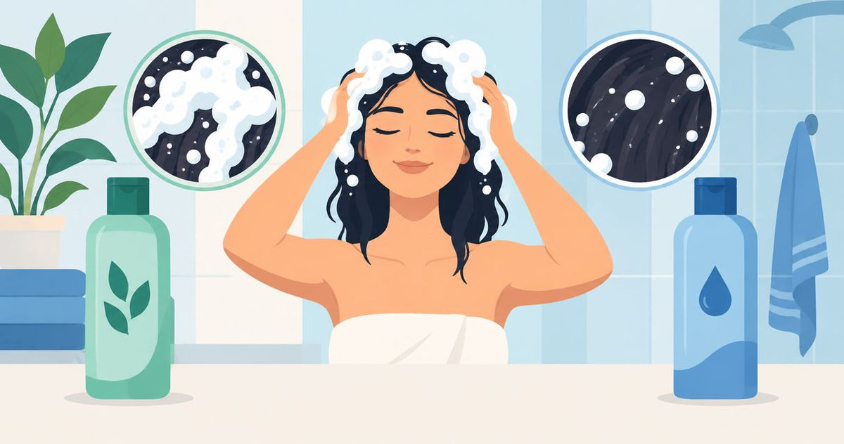 Does sulfate-free shampoo lather less than regular shampoo?