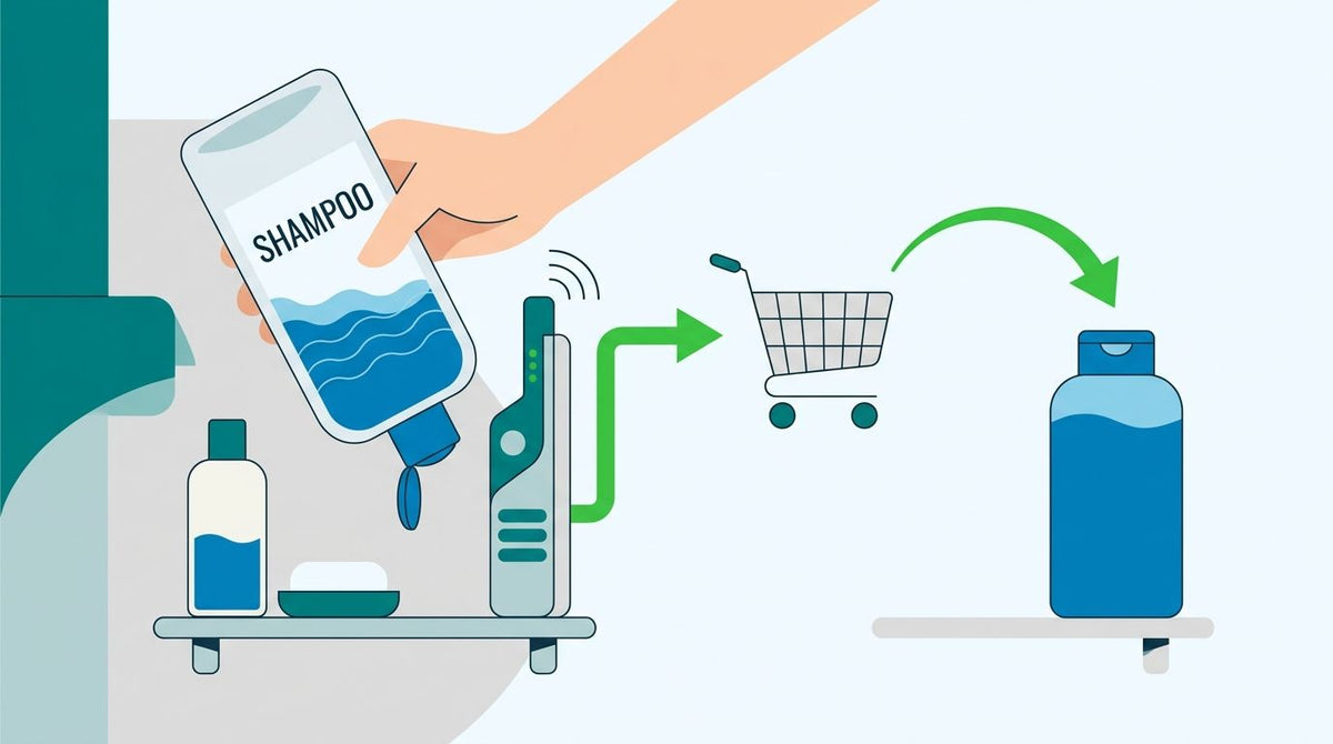 Automatically reorder your shampoo before you run out