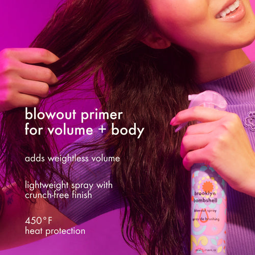 amika brooklyn bombshell blowout spray – amika Haarpflege