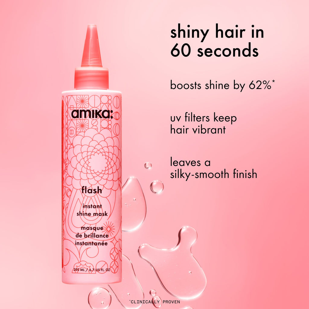 amika flash instant shine mask – amika Haarpflege