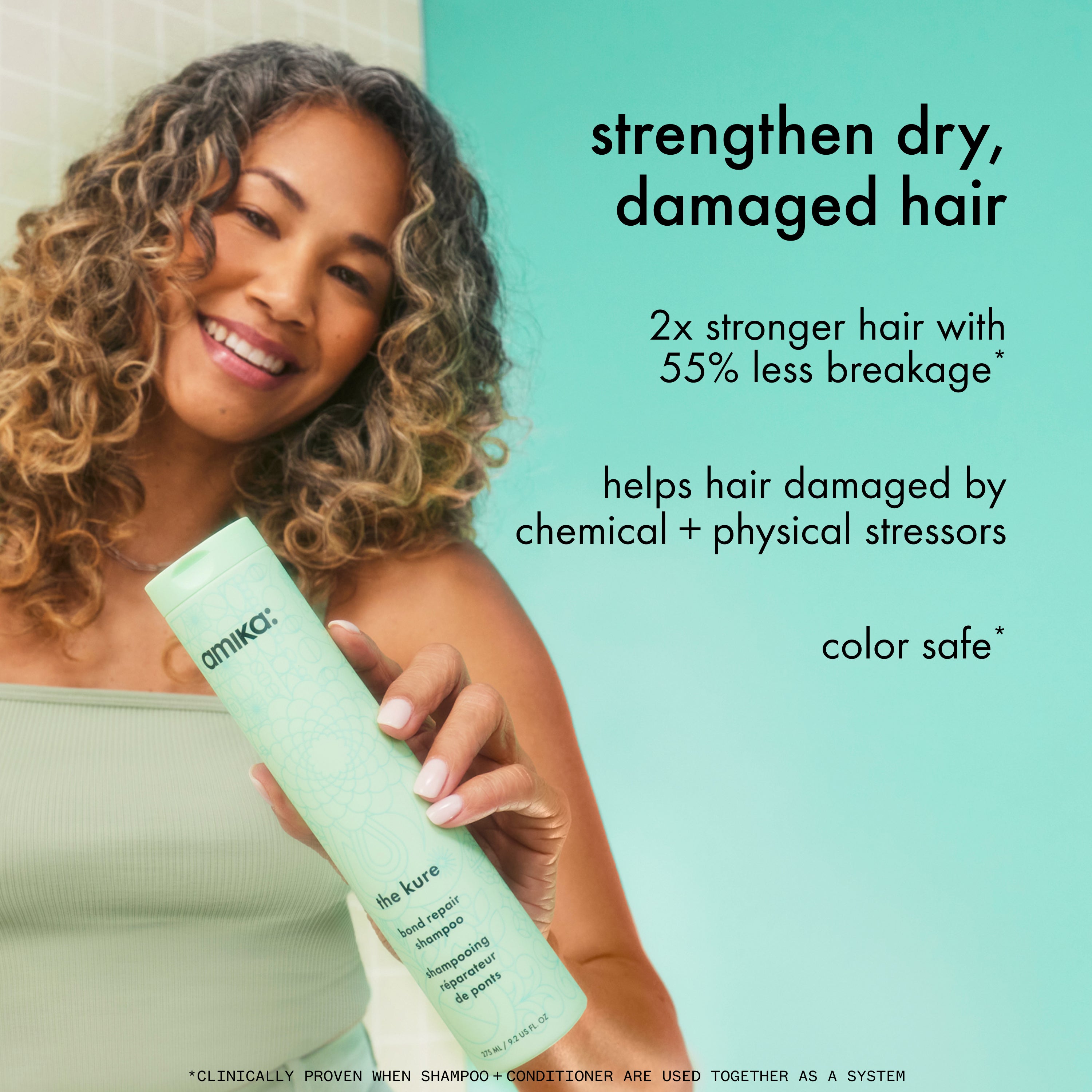 amika the kure intense strength repair mask – amika Haarpflege