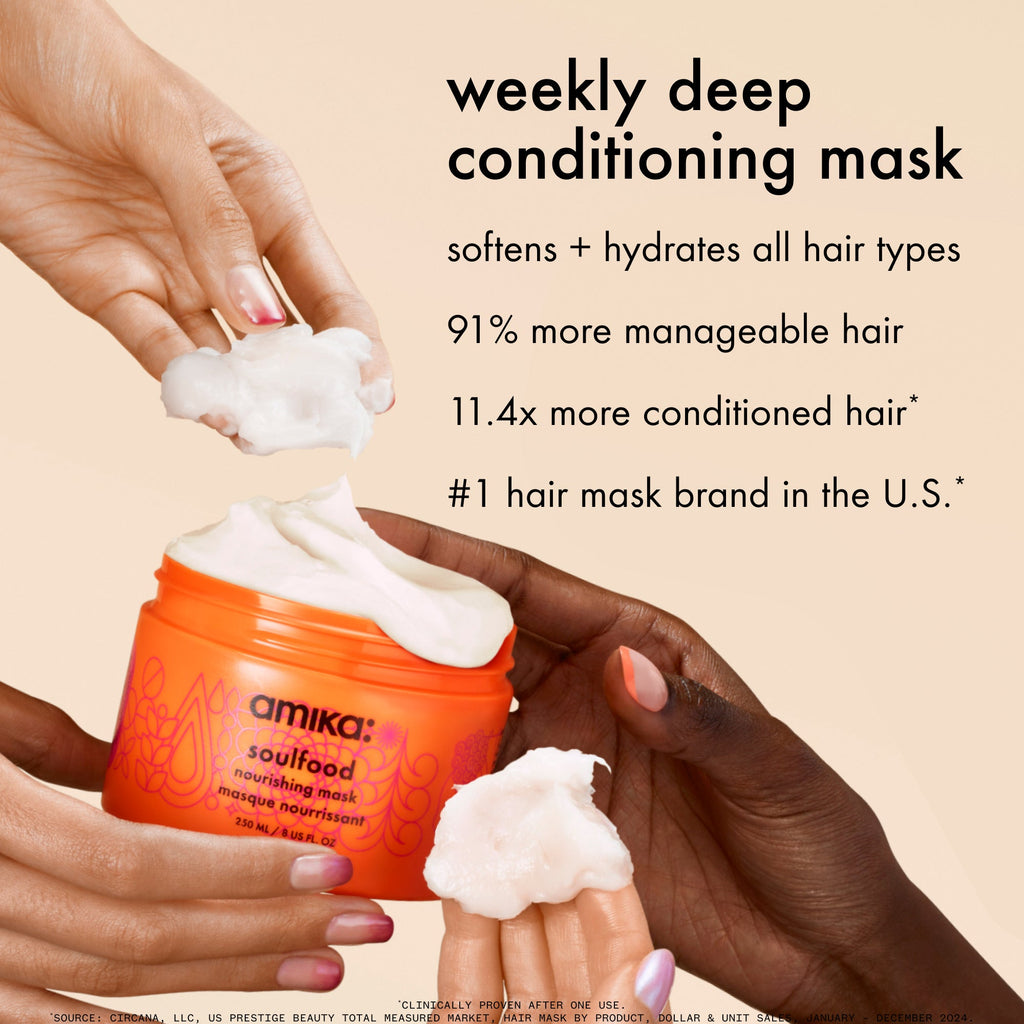 amika soulfood nourishing hair mask – amika Haarpflege