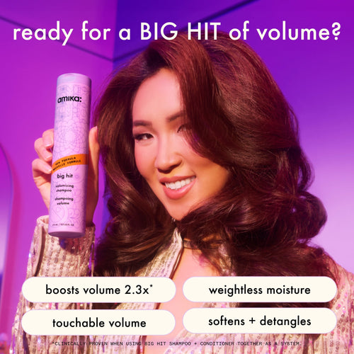 amika big hit volumizing shampoo – amika Haarpflege