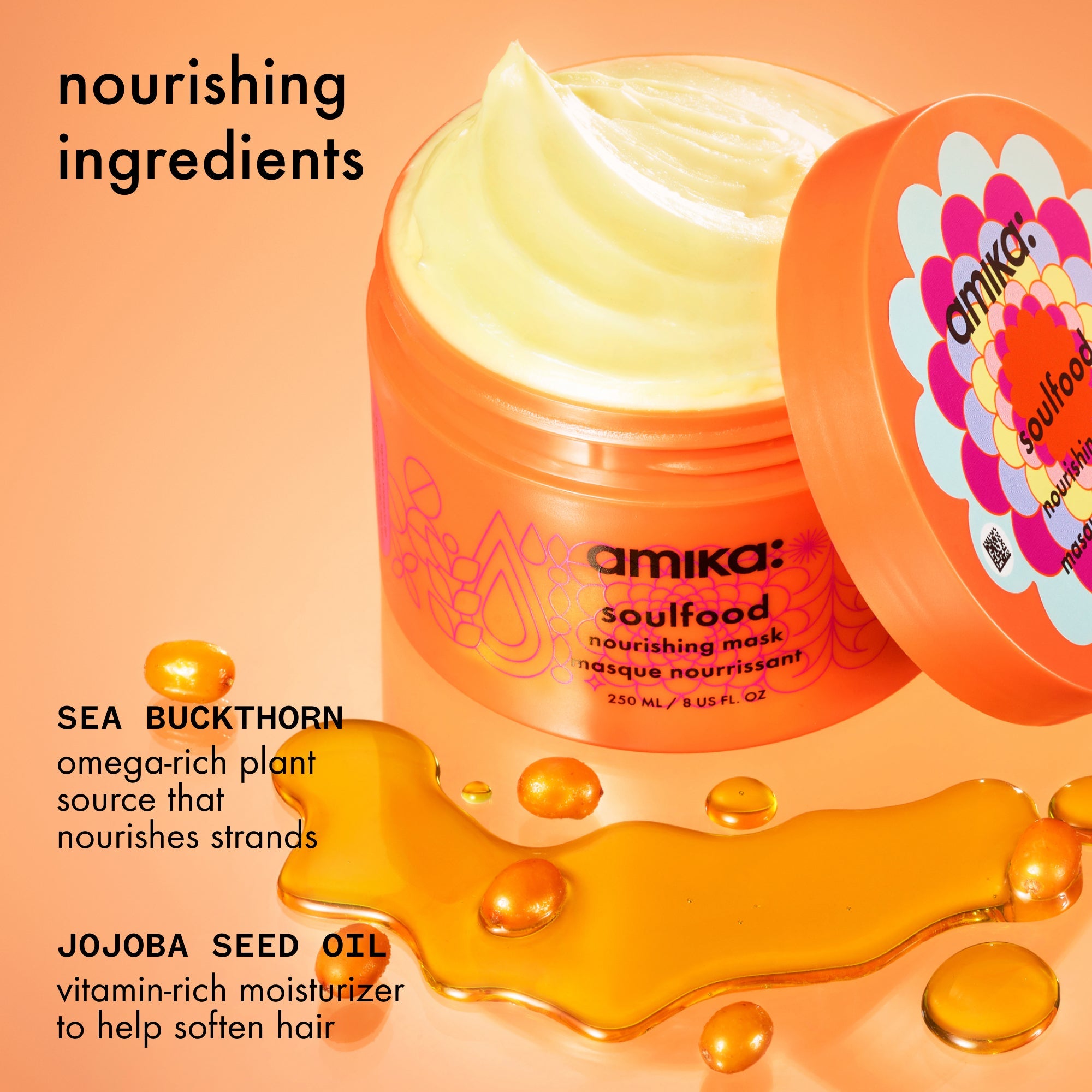 amika soulfood nourishing hair mask – amika Haarpflege