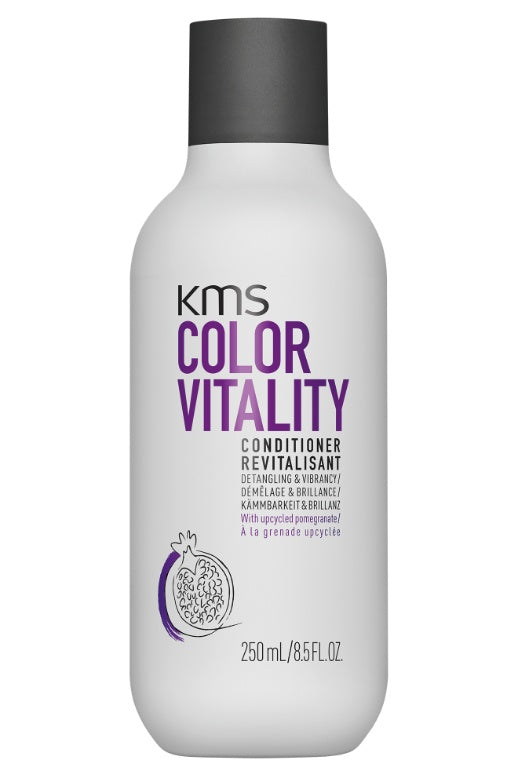 KMS Colorvitality Conditioner 250 ml, Flasche Vorderseite auf weißem Hintergrund