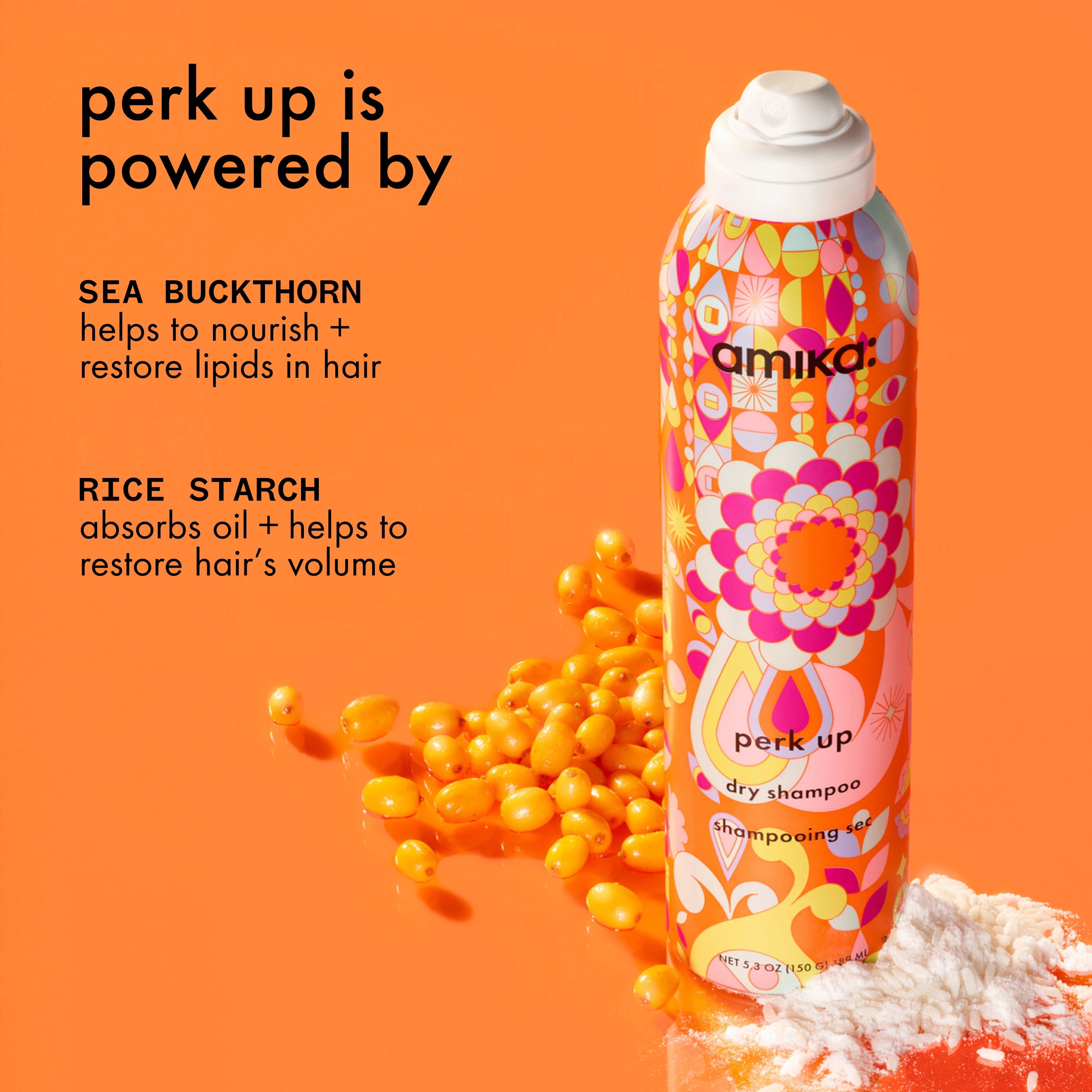amika perk up talc-free dry shampoo – amika Haarpflege