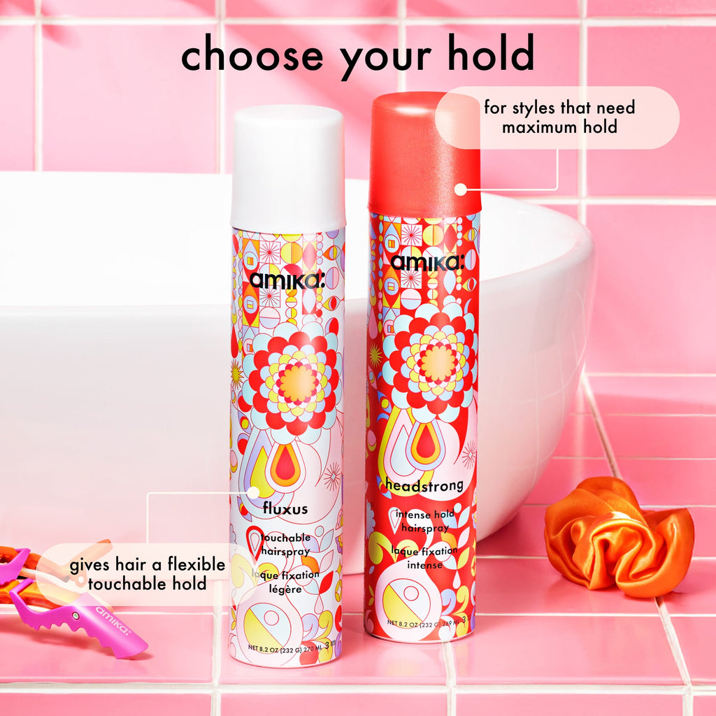 amika fluxus touchable hairspray – amika Haarpflege