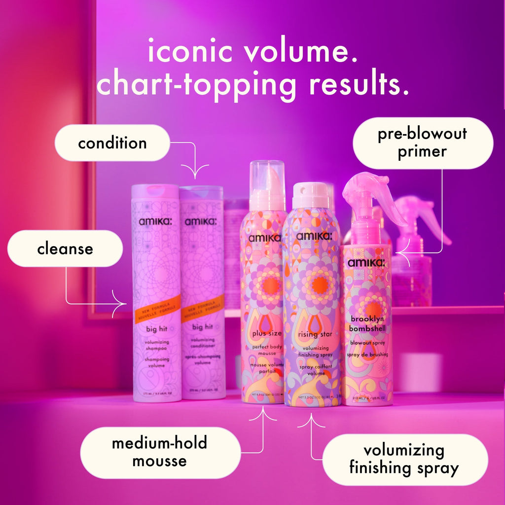 amika rising star volumizing finishing spray – amika Haarpflege