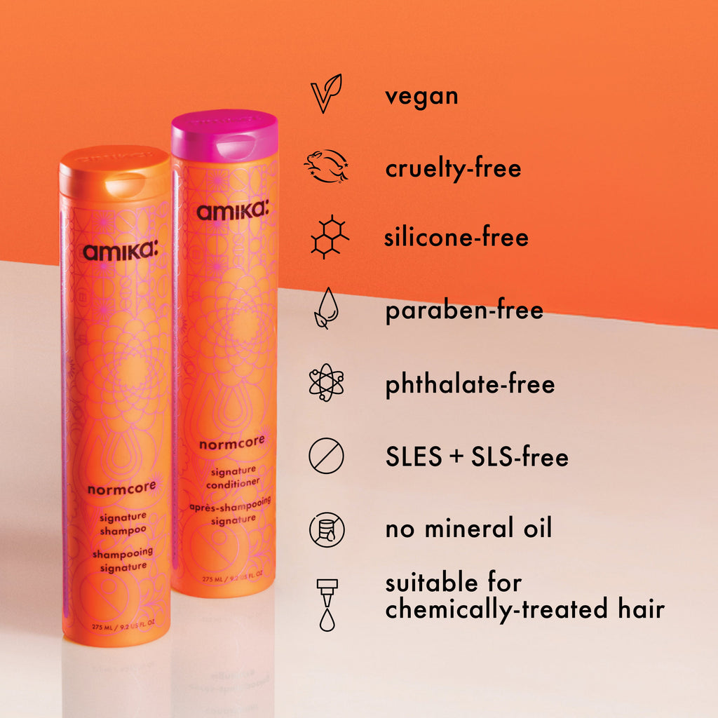 amika normcore signature shampoo – amika Haarpflege
