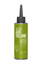 KMS Addvolume Liquid Strength Rinse 150 ml, grüne Flasche freigestellt