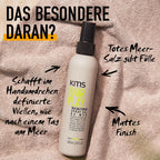 KMS HairPlay Sea Salt Spray – Rückseite