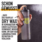 KMS HairPlay Dry Wax – Benefit