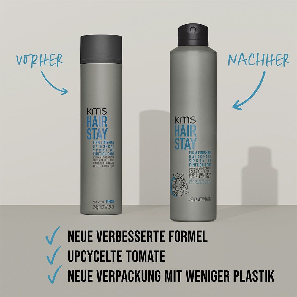 KMS HairStay Firm Finishing Spray – Rückseite