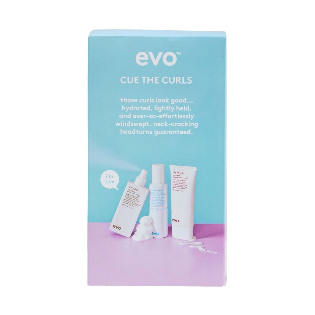 Geschenkbox evo Cue the Curls Holiday-Set