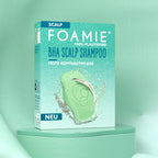 Foamie Festes Shampoo Scalp – Verpackung mit Shampoo-Stück, Vorderseite