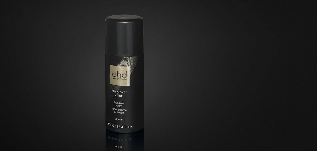 ghd shiny ever after Glanzspray – Anwendung