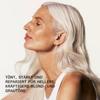 Olaplex No.4P Blonde Enhancer Toning Shampoo – Vorteile im Überblick (Herstellergrafik)