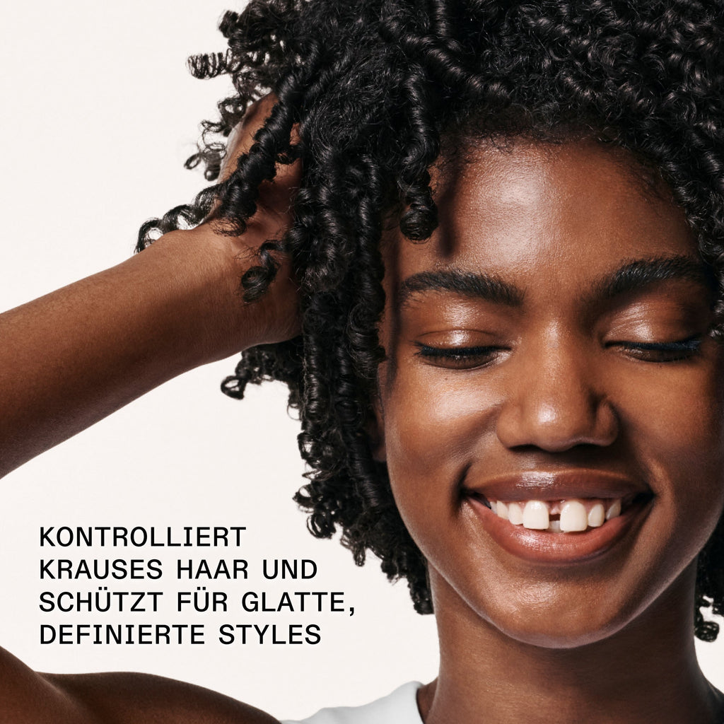 Olaplex No.6 Bond Smoother – Vorteile im Überblick (Herstellergrafik)