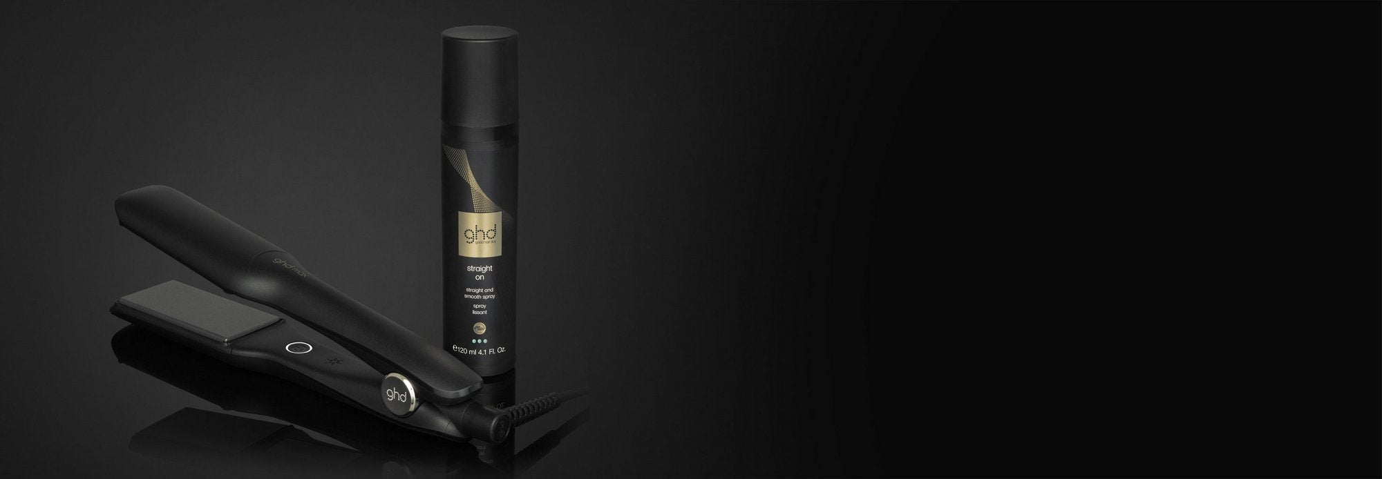 ghd straight on Glättungsspray – Anti-Frizz-Wirkung