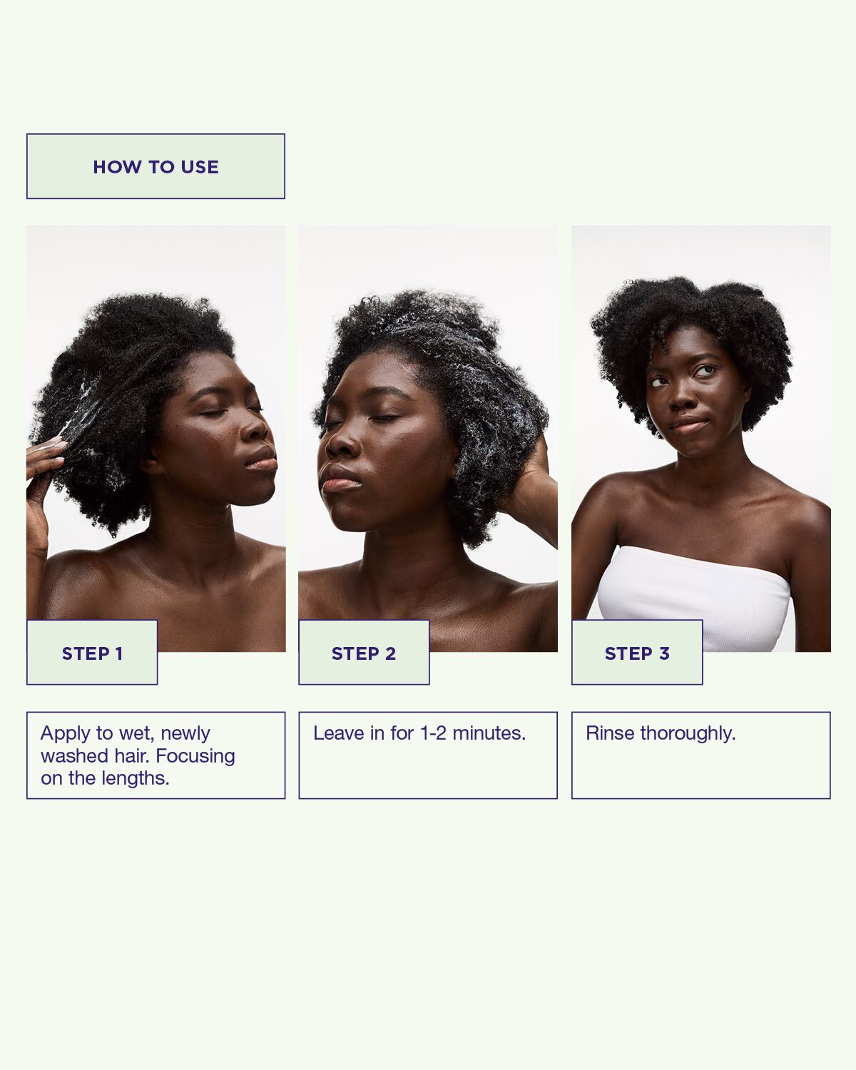 Maria Nila Structure Repair Conditioner – Anwendung