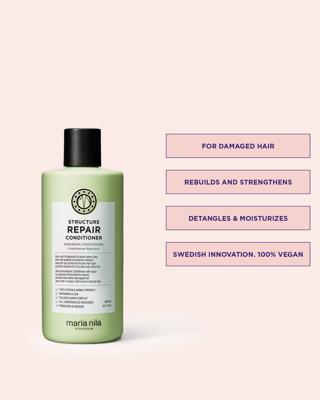 Maria Nila Structure Repair Conditioner – Vorteile