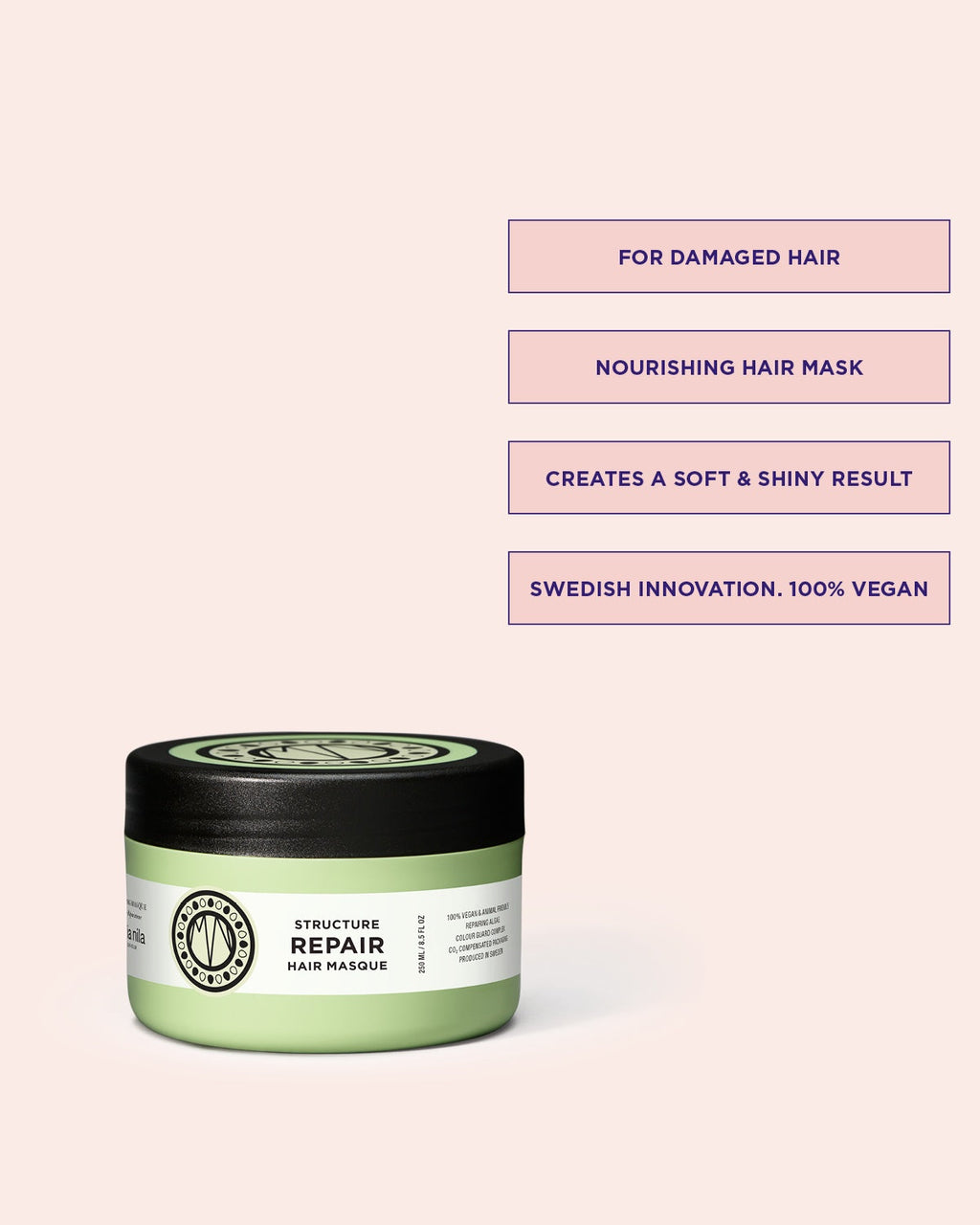 Maria Nila Structure Repair Masque 250ml – Vorteile