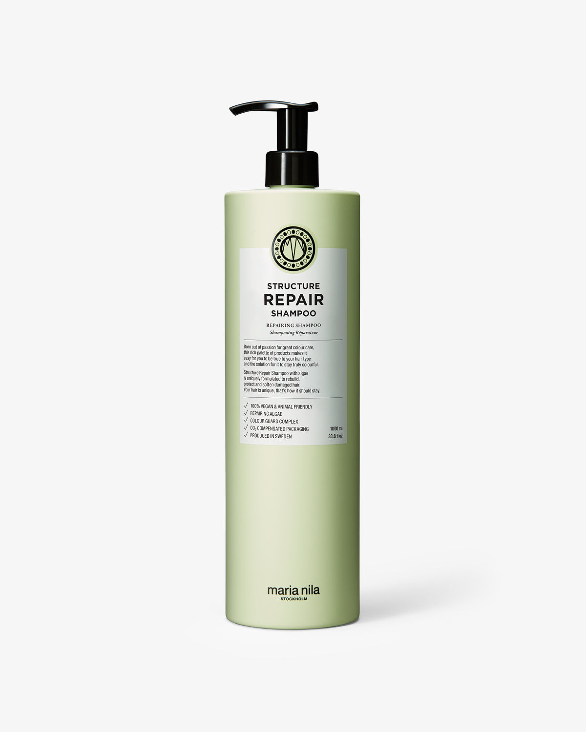 Maria Nila Structure Repair Shampoo 1000 ml – Produktbild