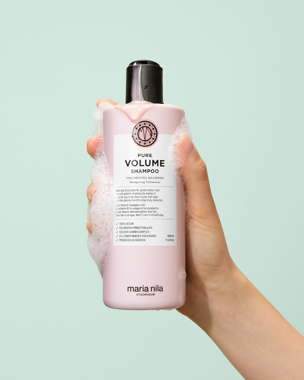 Maria Nila Pure Volume Shampoo – Detailansicht