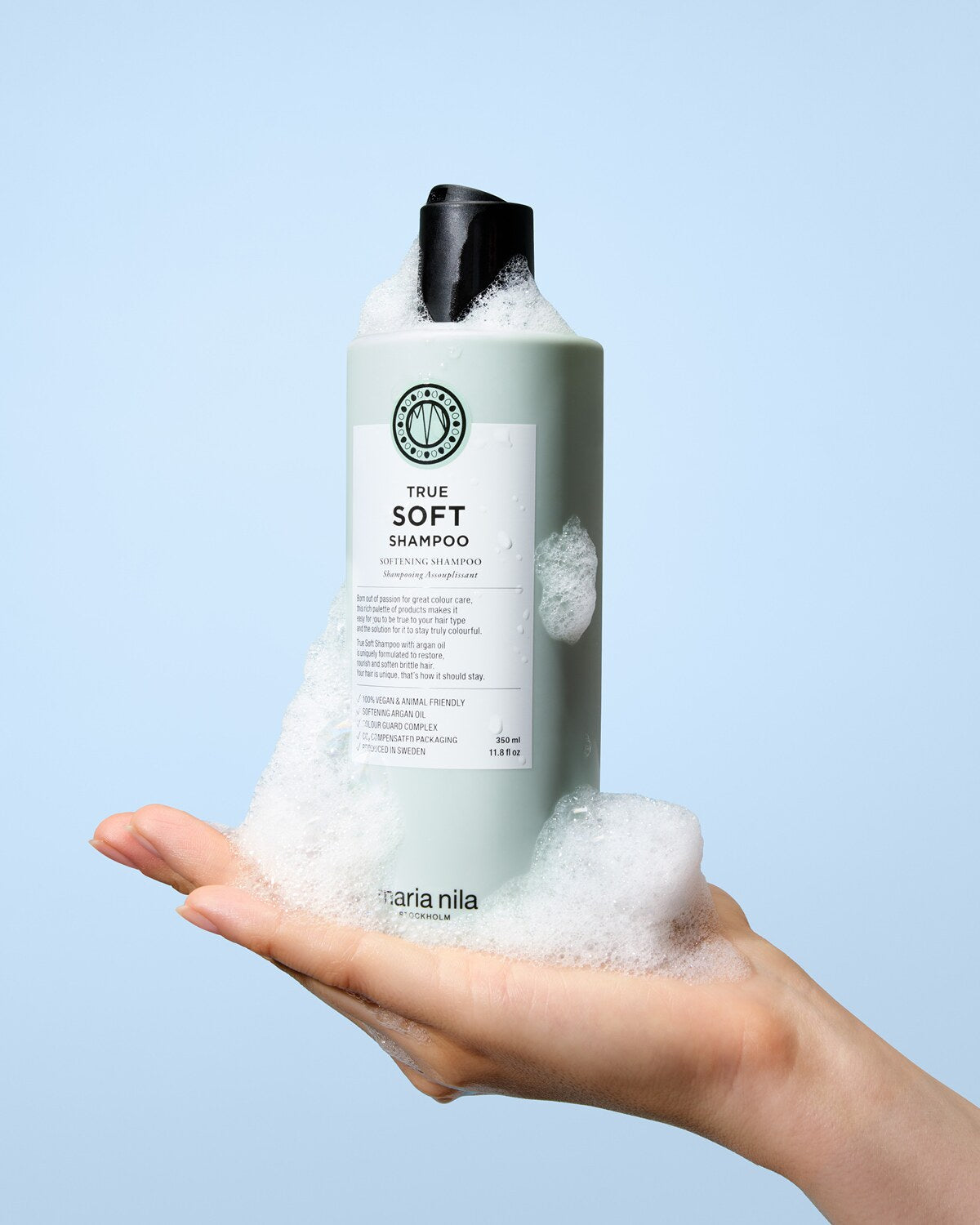 Maria Nila True Soft Shampoo – Detailansicht