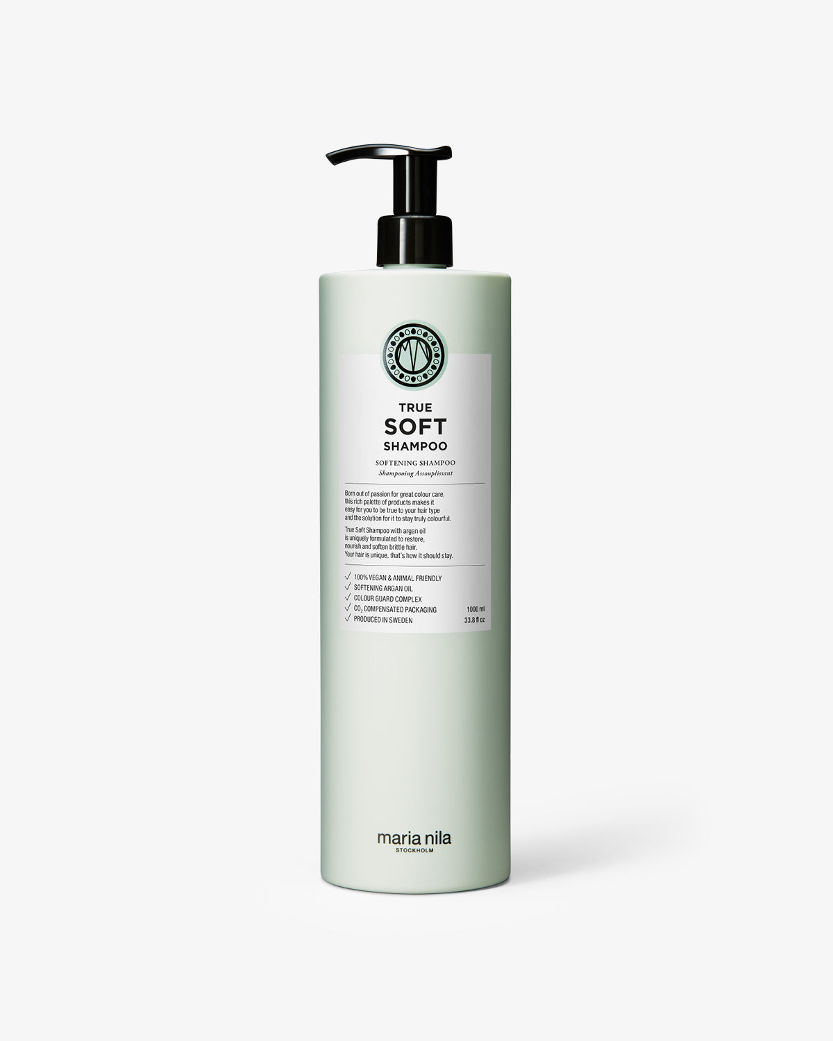 Maria Nila True Soft Shampoo 1000 ml – Produktbild