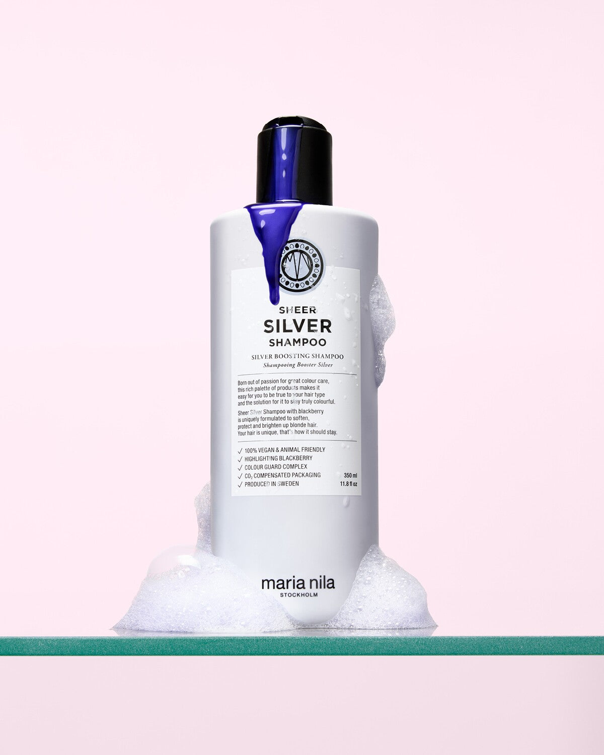 Maria Nila Sheer Silver Shampoo – Detailansicht