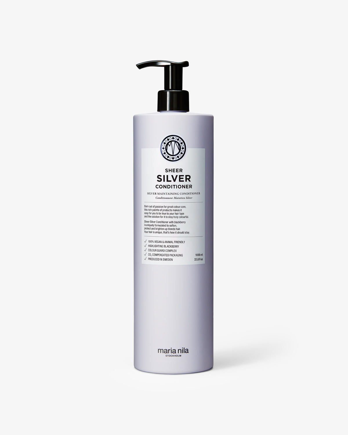 Maria Nila Sheer Silver Conditioner 1000 ml – Produktbild