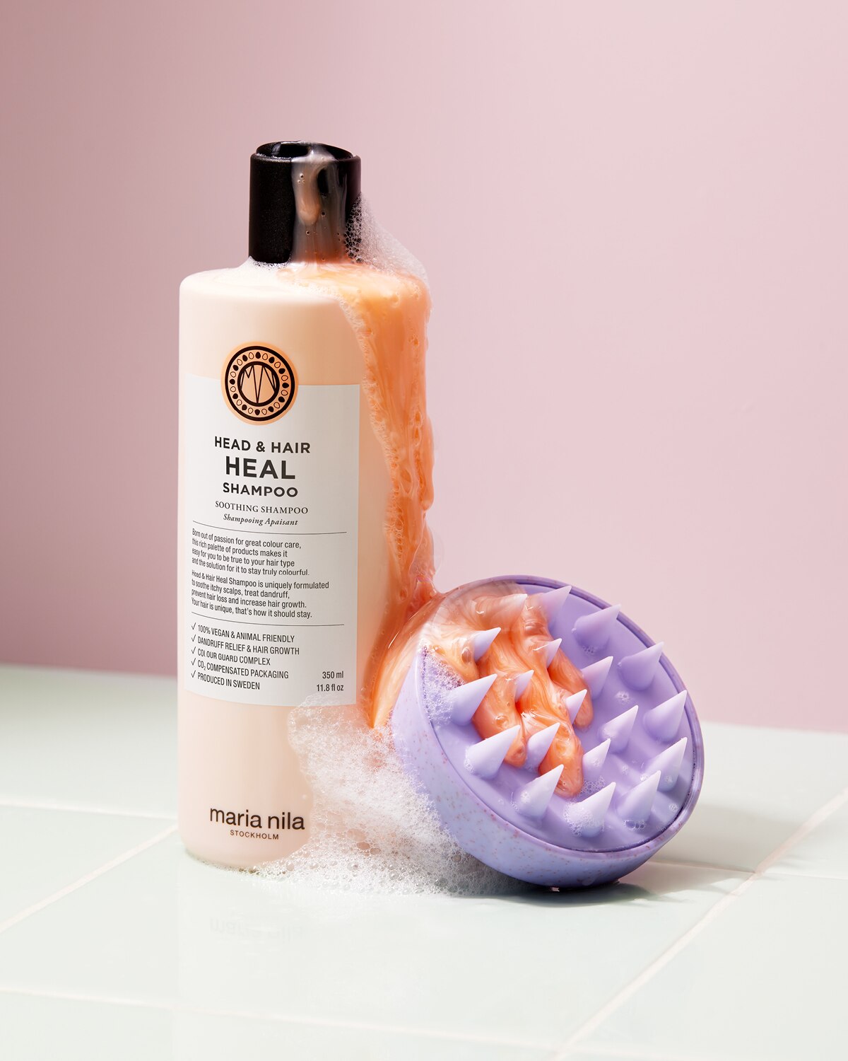 Maria Nila Head & Hair Heal Shampoo – Detailansicht