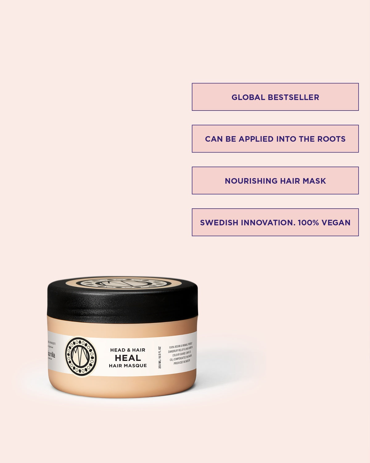 Maria Nila Head & Hair Heal Masque 250ml – Vorteile