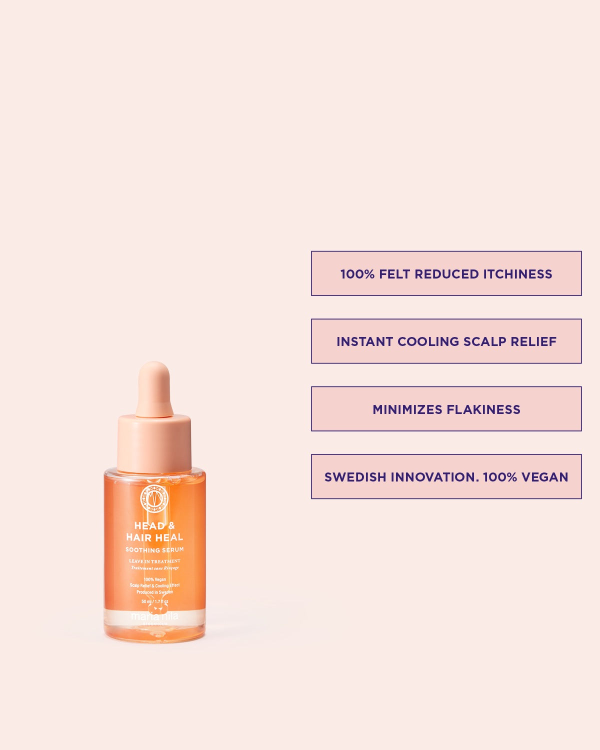 Maria Nila Head & Hair Heal Soothing Serum 50ml – Vorteile