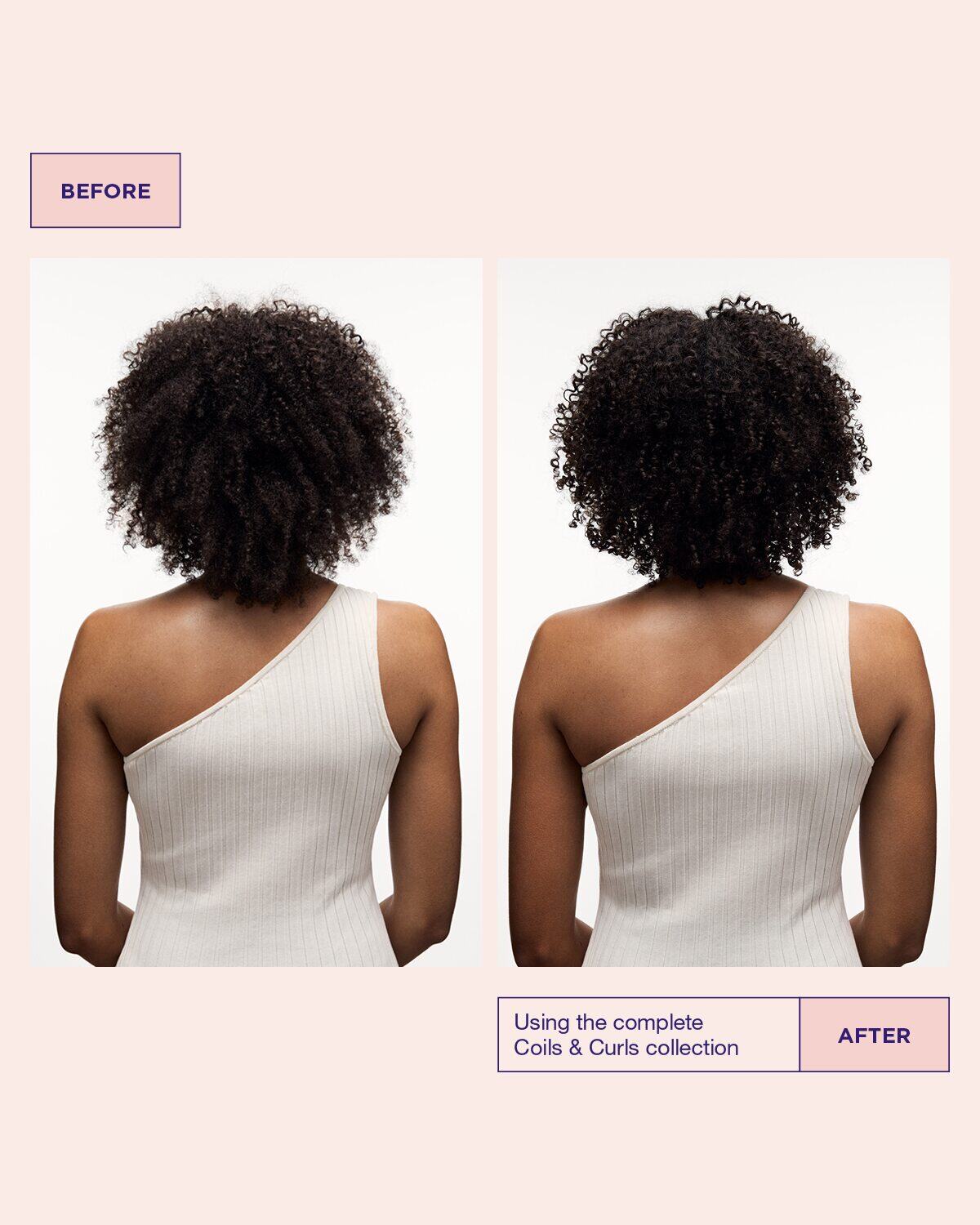 Maria Nila Coils & Curls Oil-In-Cream 100ml – Vorher-Nachher