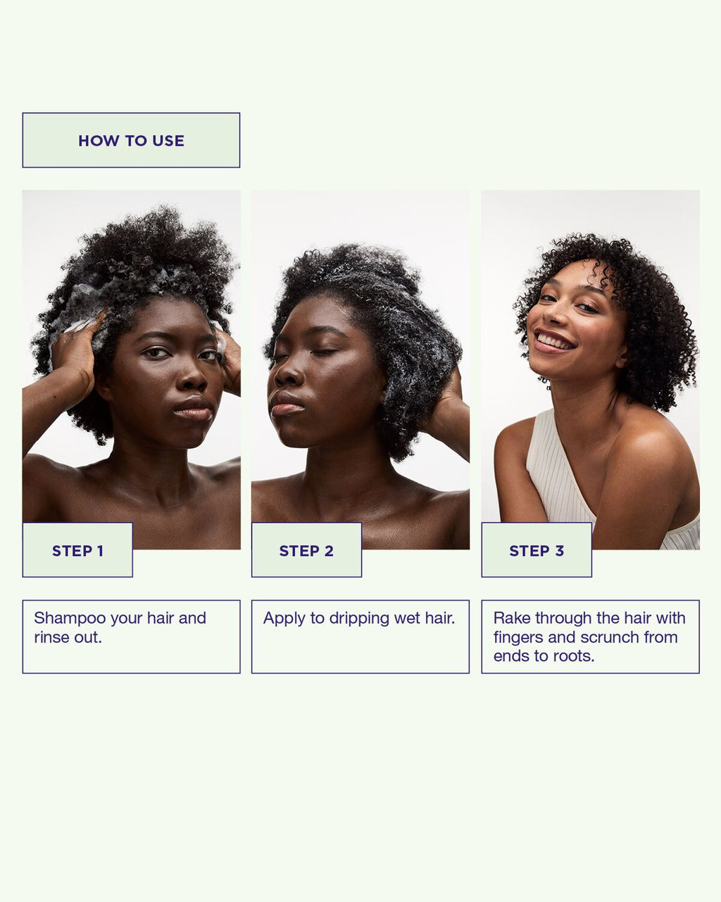 Maria Nila Coils & Curls Oil-In-Cream 100ml – Anwendung