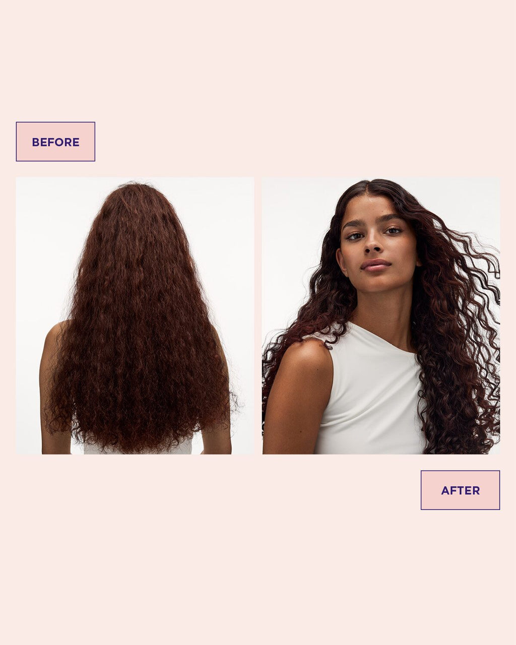 Maria Nila Coils & Curls Weightless Curl Definer 125ml – Vorher-Nachher