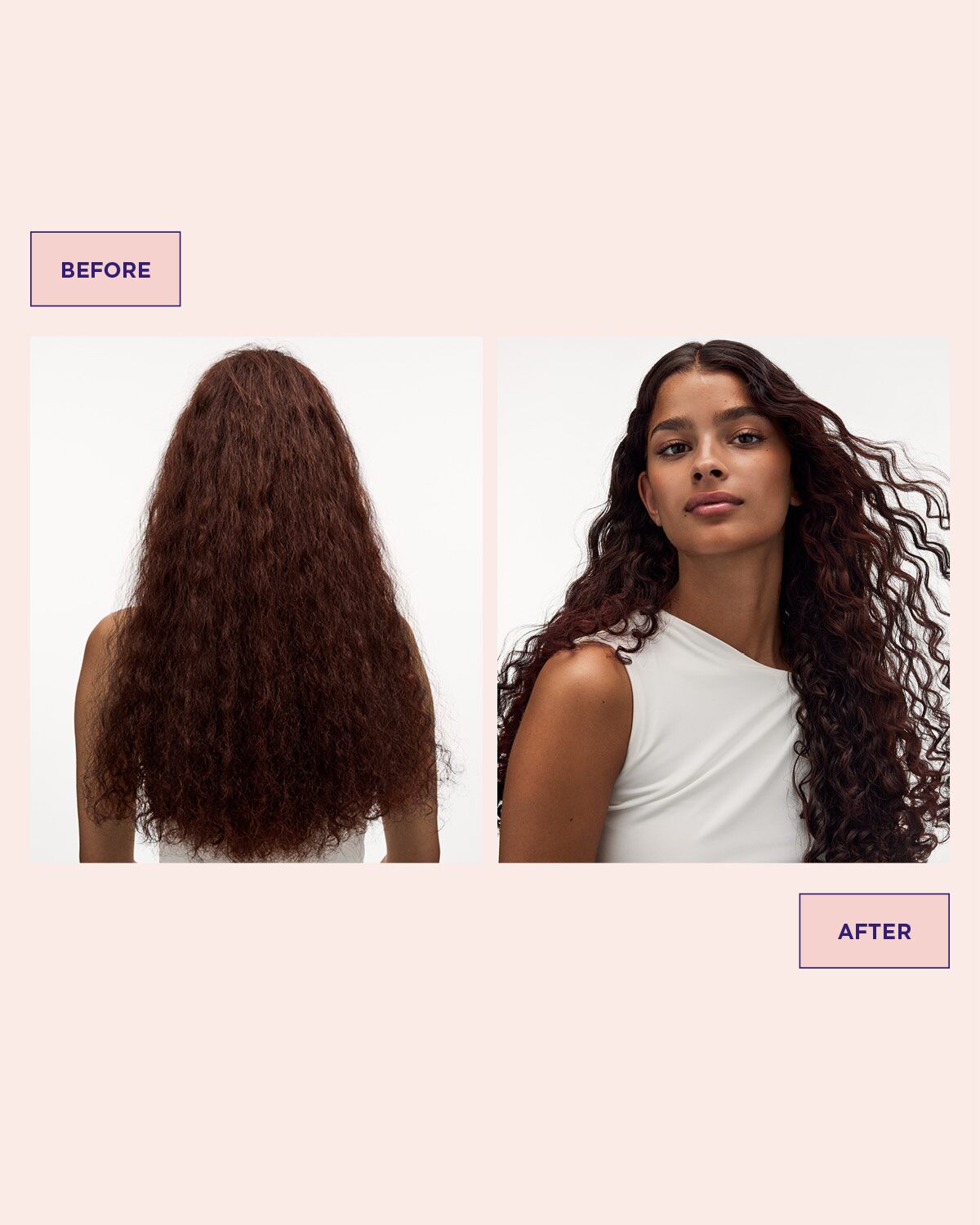 Maria Nila Coils & Curls Weightless Curl Definer 125ml – Vorher-Nachher