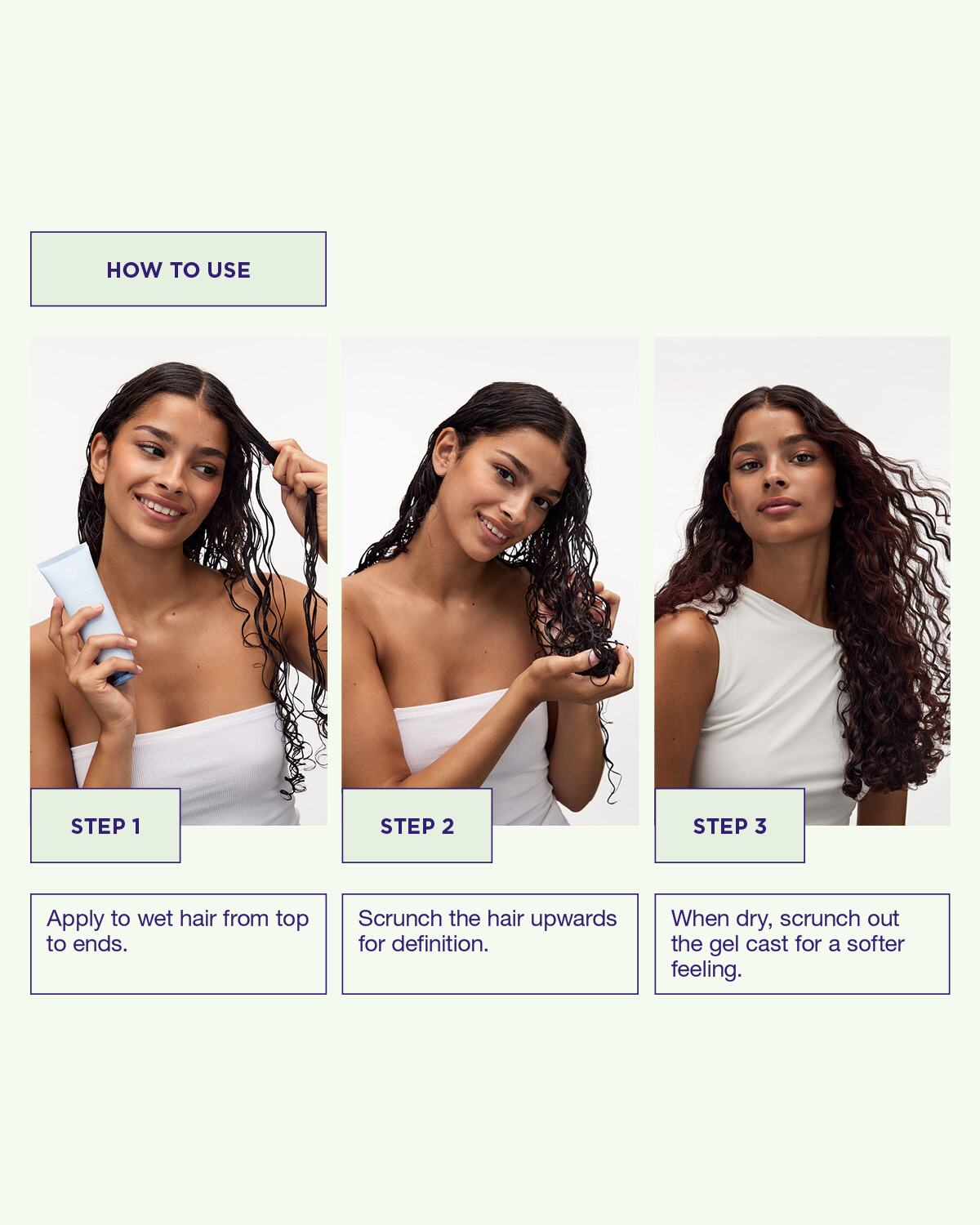 Maria Nila Coils & Curls Weightless Curl Definer 125ml – Anwendung