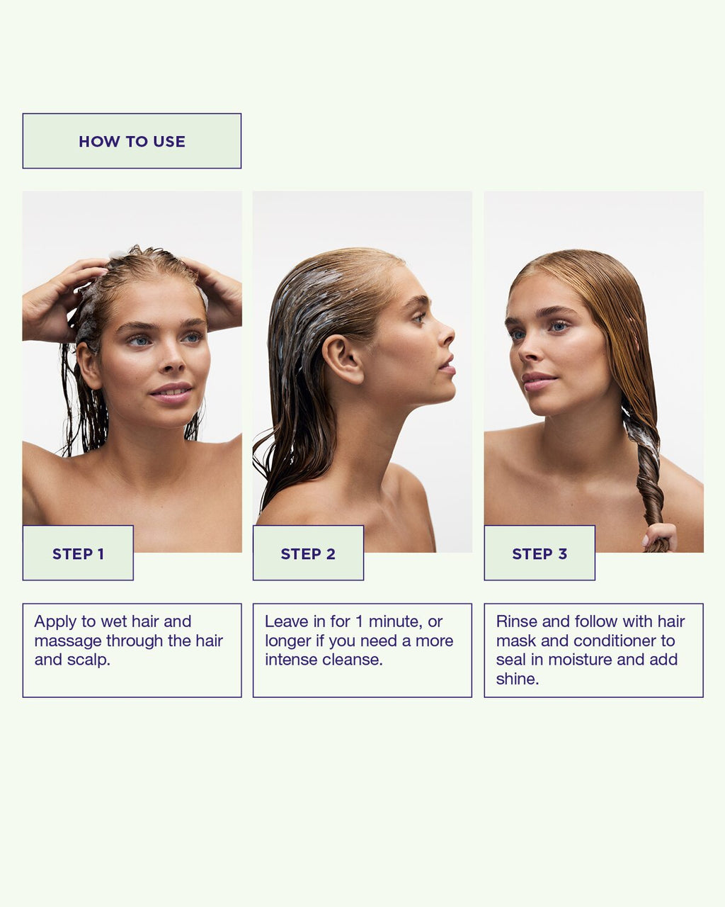 Maria Nila Purifying Cleanse Shampoo – Anwendung