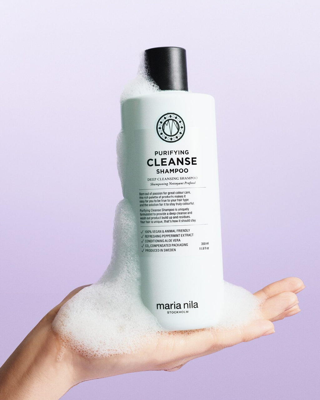Maria Nila Purifying Cleanse Shampoo – Detailansicht