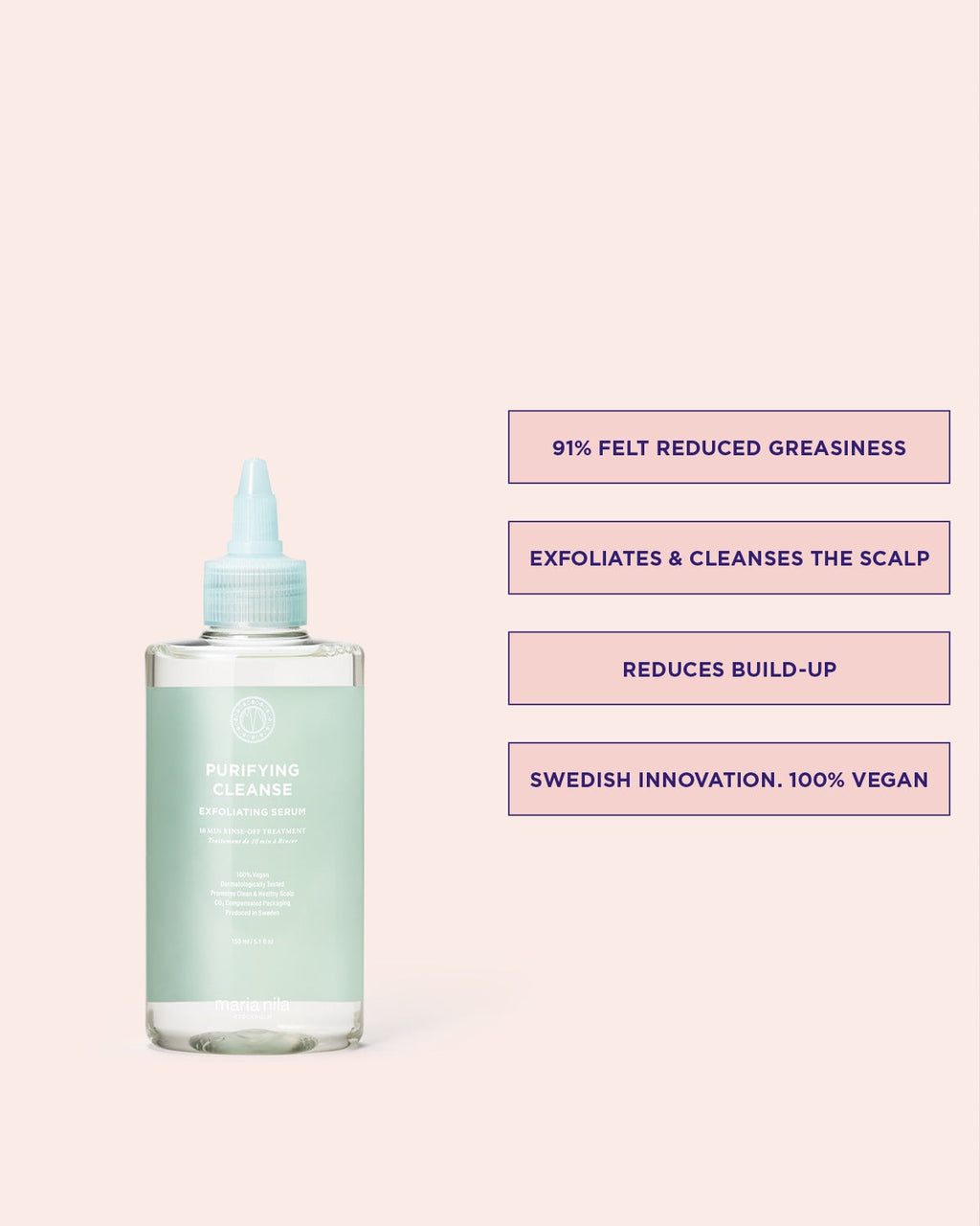 Maria Nila Purifying Cleanse Exfoliating Serum 150ml – Vorteile