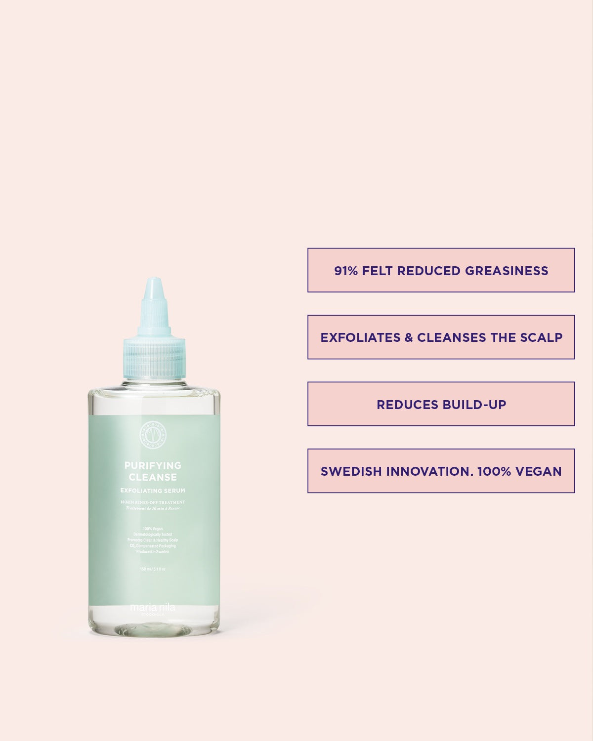 Maria Nila Purifying Cleanse Exfoliating Serum 150ml – Vorteile