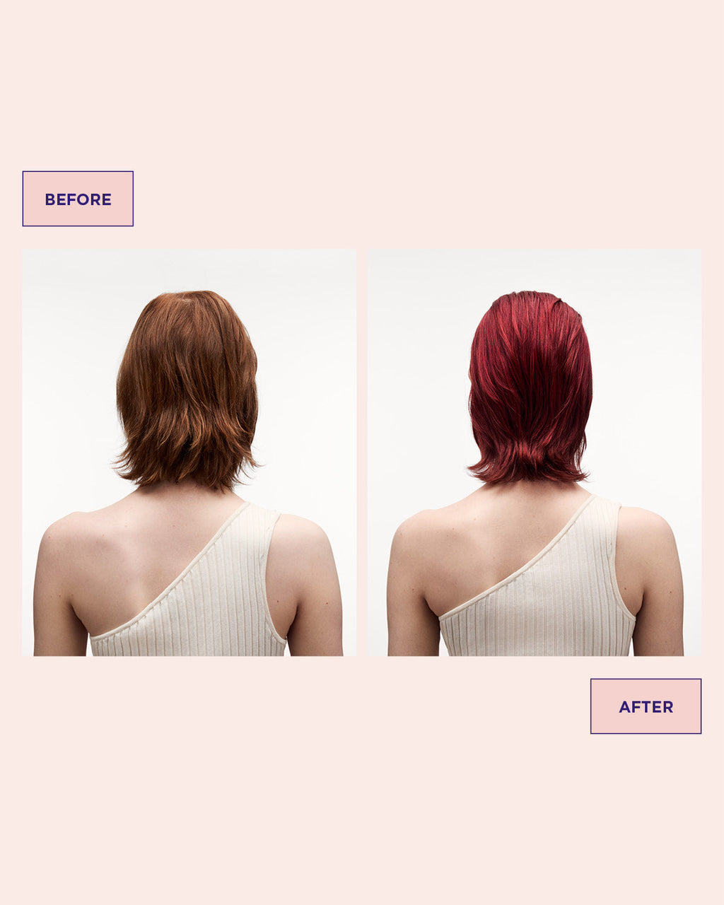 Maria Nila Colour Refresh Bright Red 0.66 – Vorher-Nachher