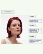 Maria Nila Colour Refresh Bright Red 0.66 – Anwendung
