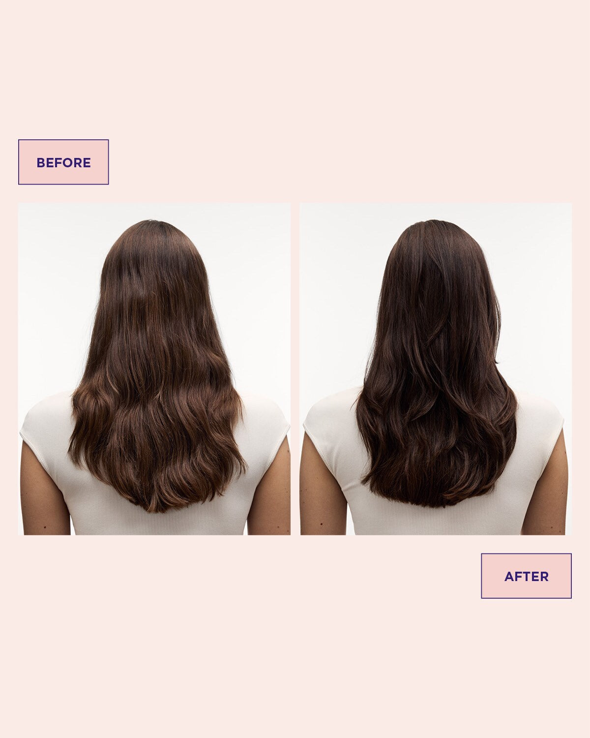 Maria Nila Colour Refresh Cacao 6.0 – Vorher-Nachher
